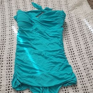 Teal bathing suit